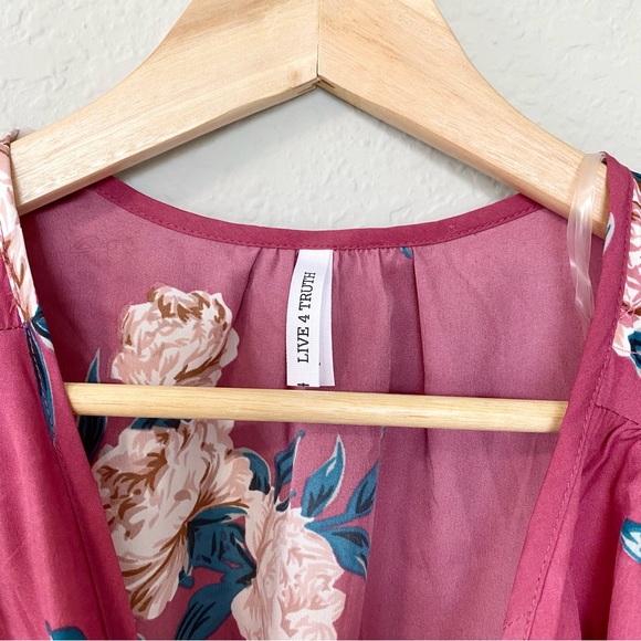 Floral Wrap Dress - Picture 7 of 8